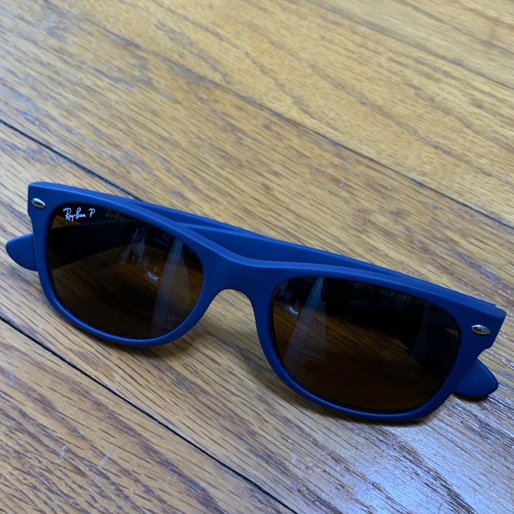 Navy Blue Ray Bans Polarized
